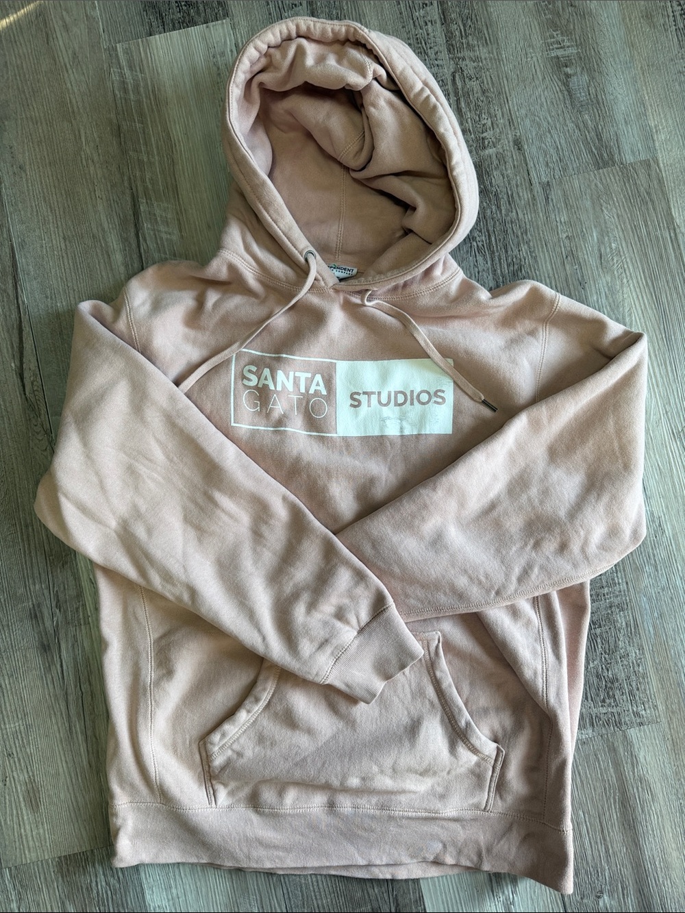 Santa Gato Studios Hoodie - Dusty Pink